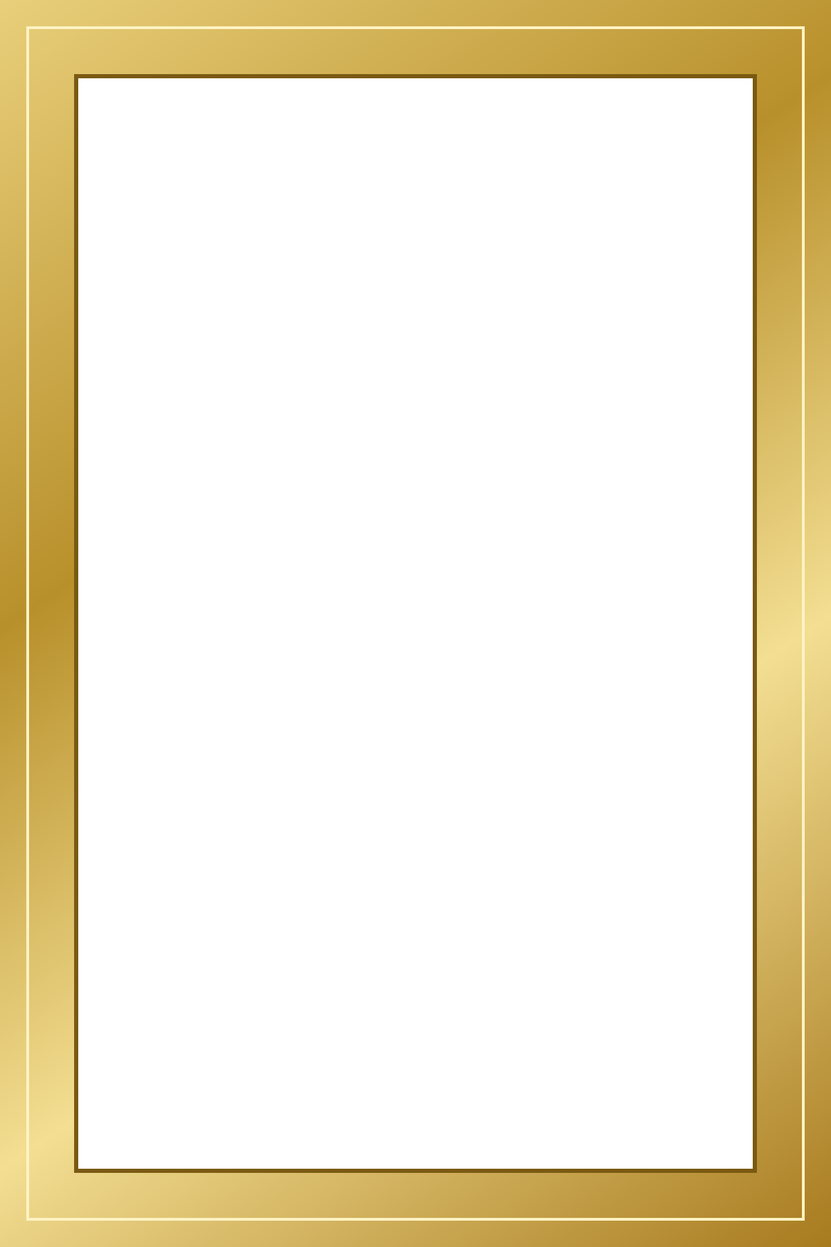 Classic Gold Frame frame