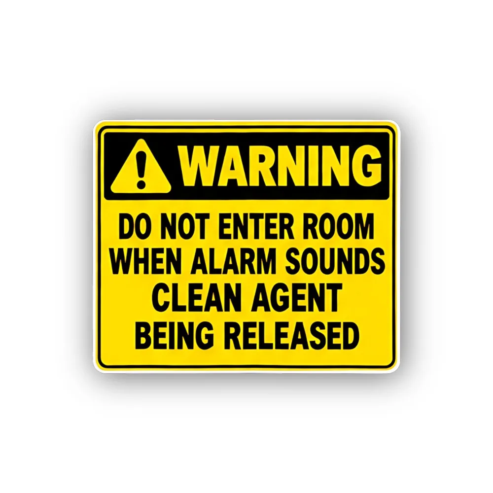 Clean Agent Warning