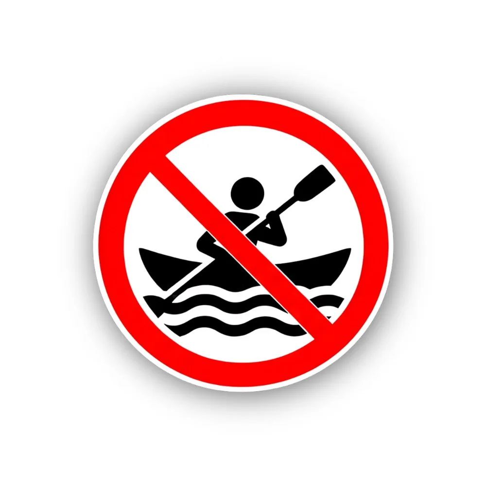 No Kayaking