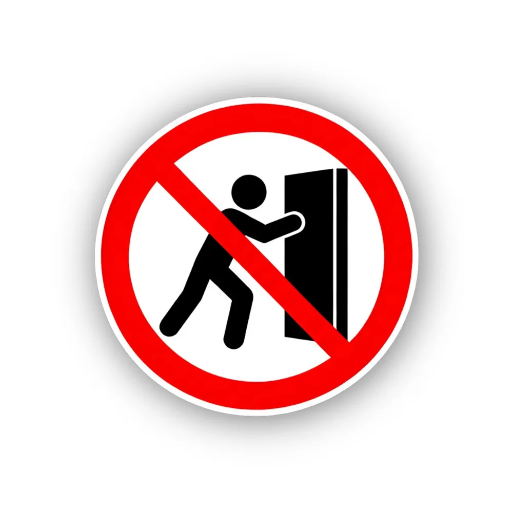 Door Access Prohibited
