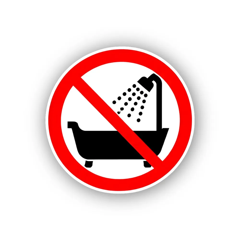 No Bathing