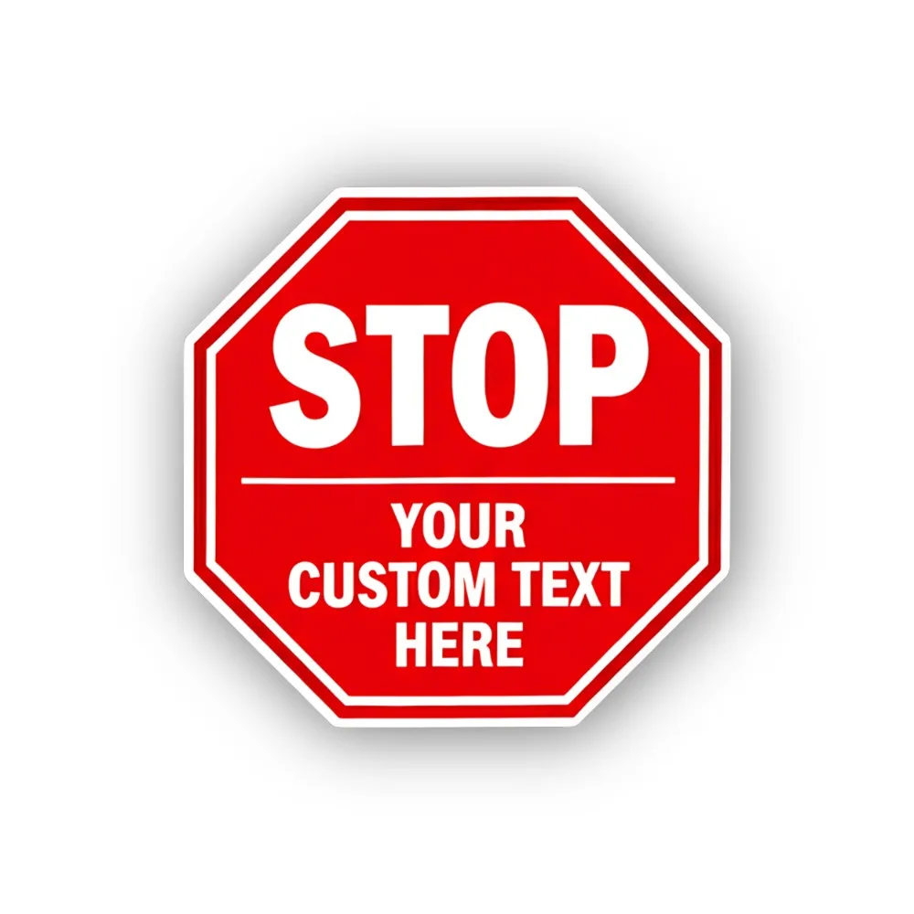 Stop Custom Text