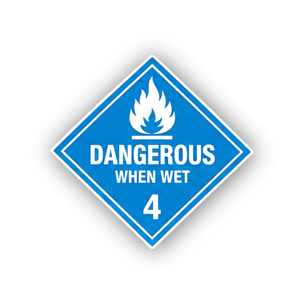 Hazardous When Wet