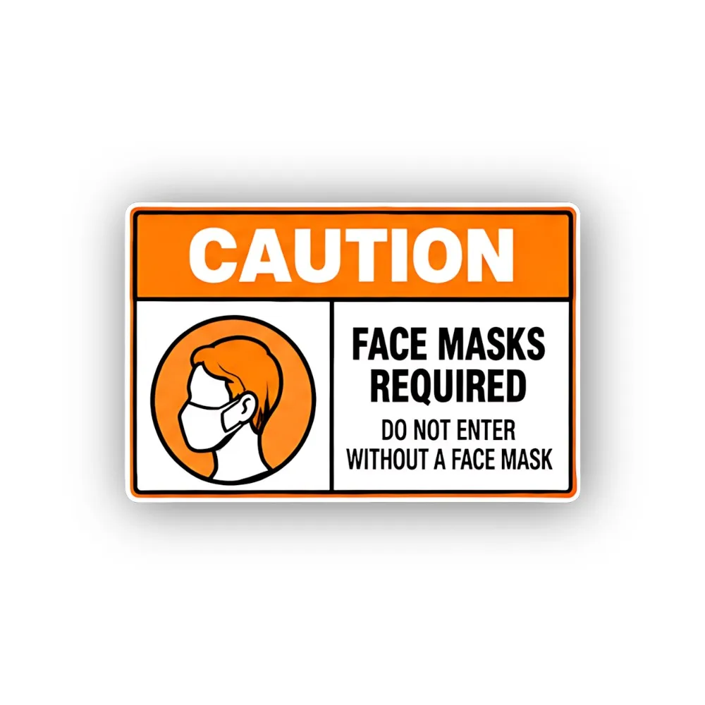 Mask Entry Caution