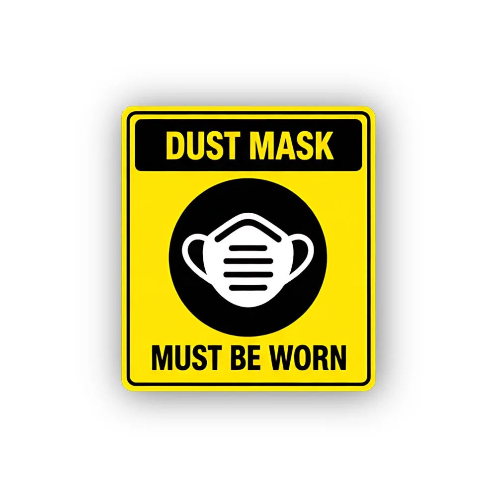 Dust Mask Required