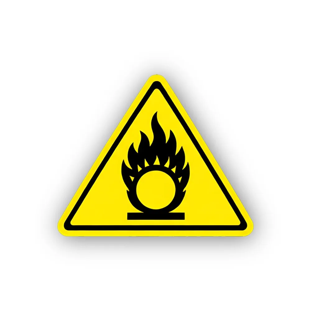 Oxidizing Material Warning