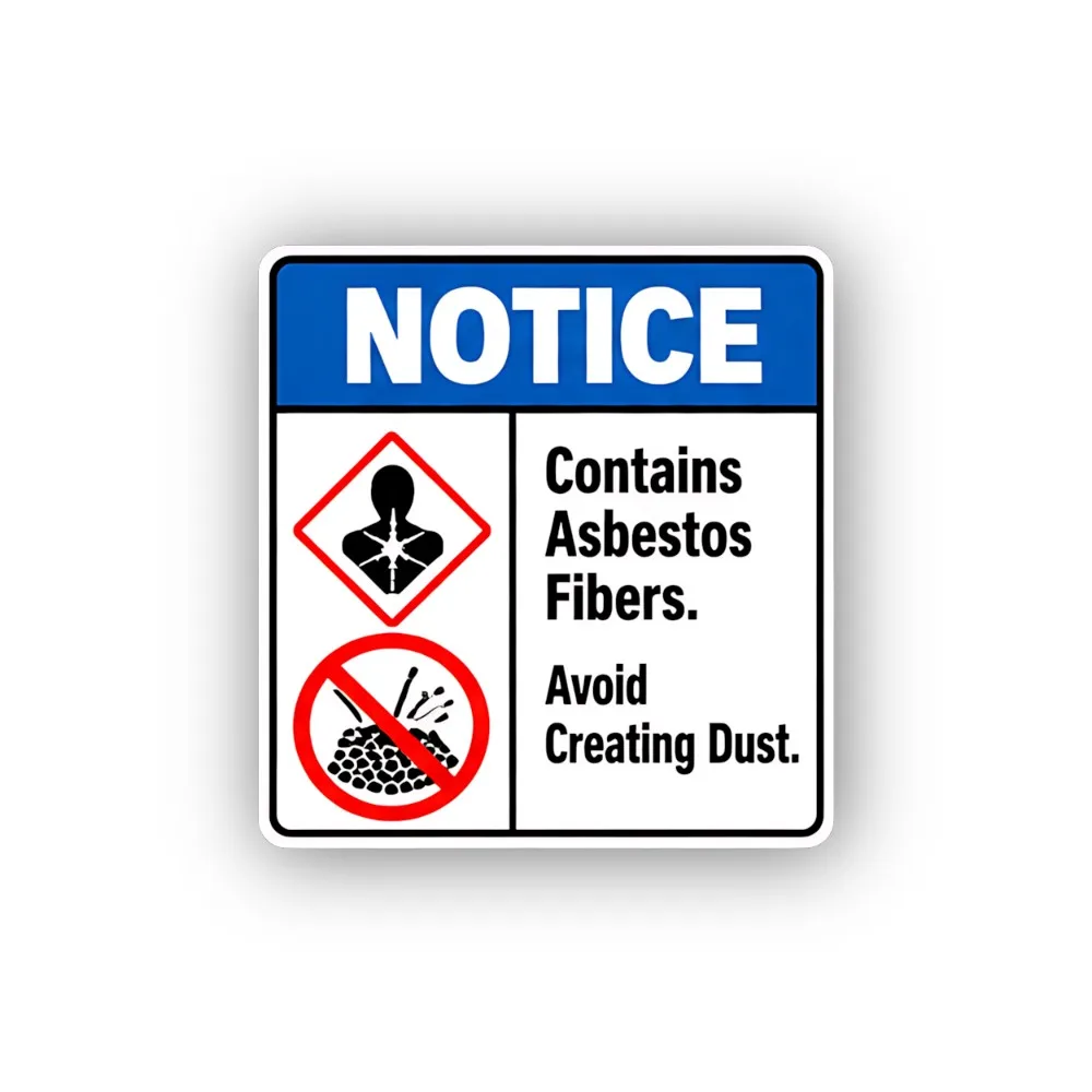 Asbestos Fibers Notice