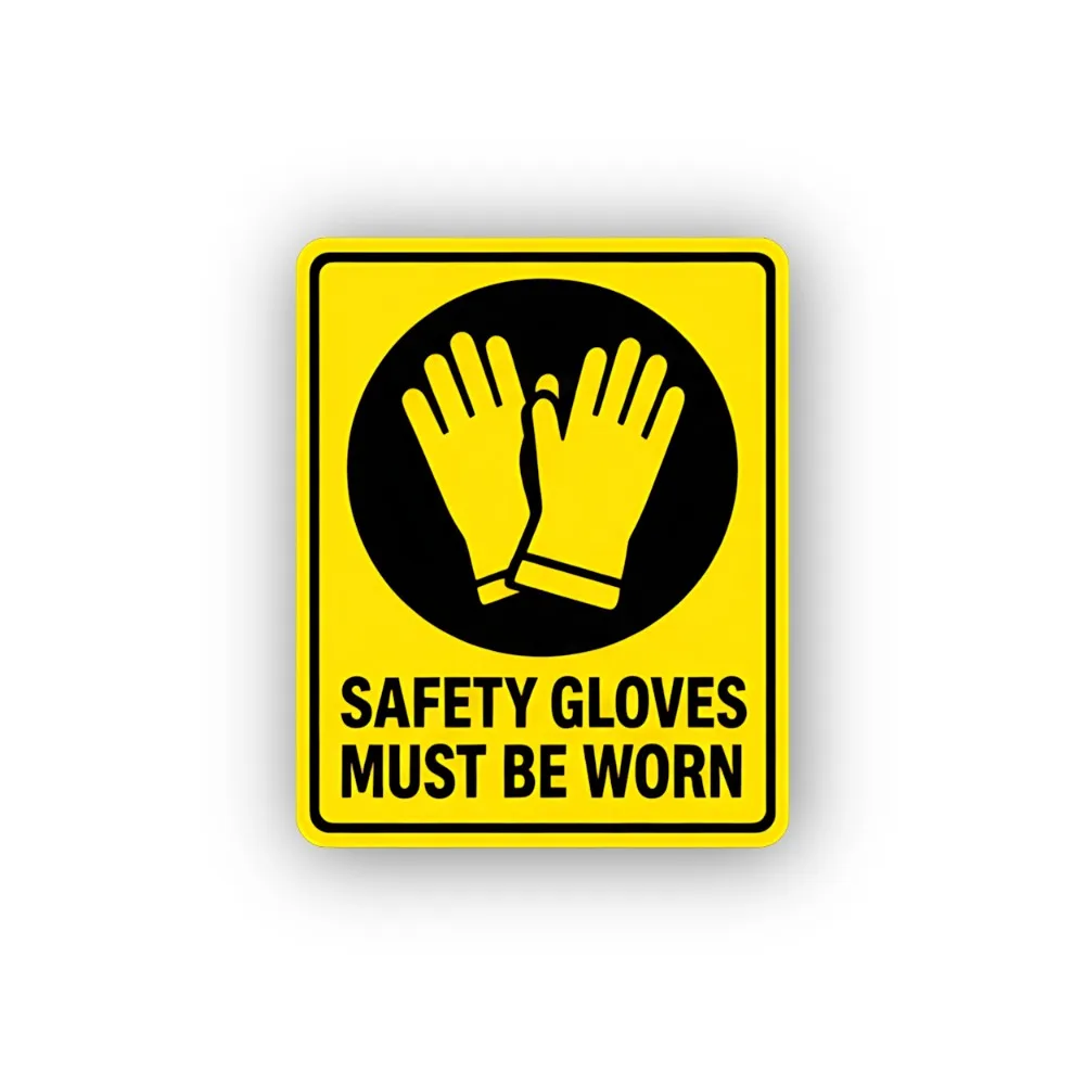 Safety Gloves Required