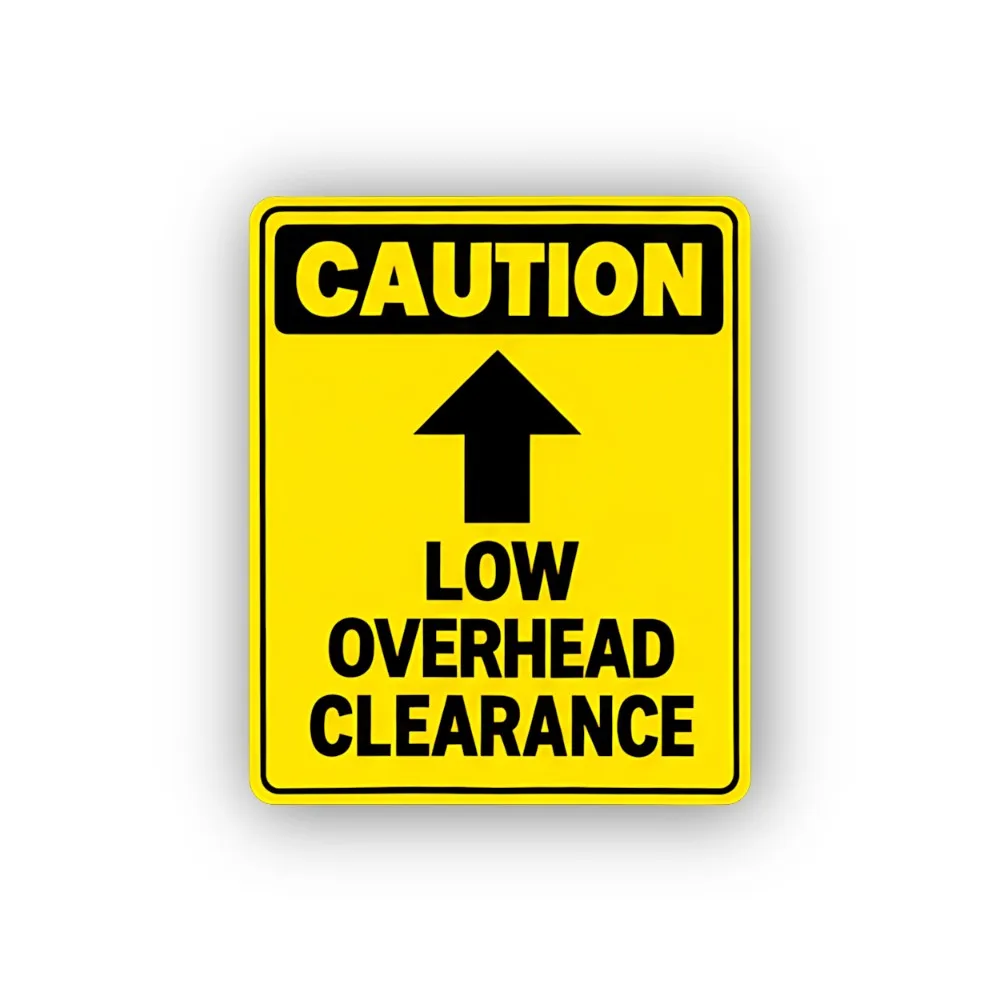 Overhead Clearance Caution
