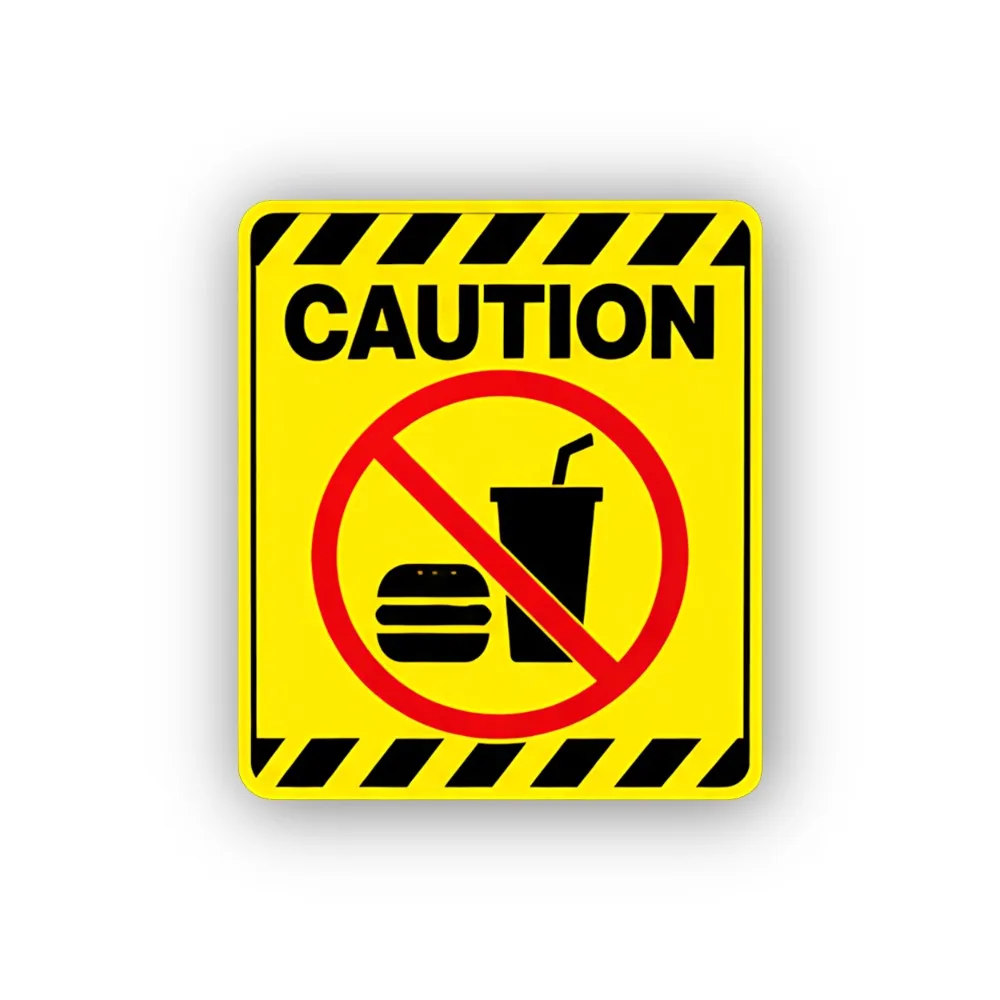 Food Drink Prohibited