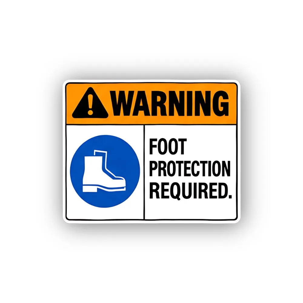 Foot Protection Required