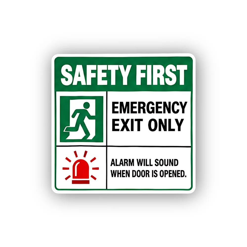 Alarmed Emergency Exit