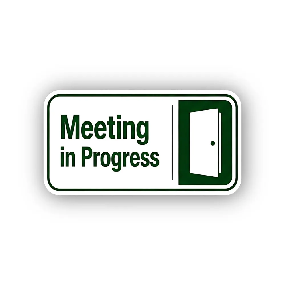 Meeting Room Occupied