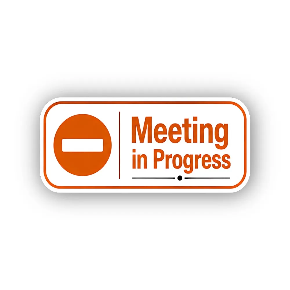 Meeting No Entry
