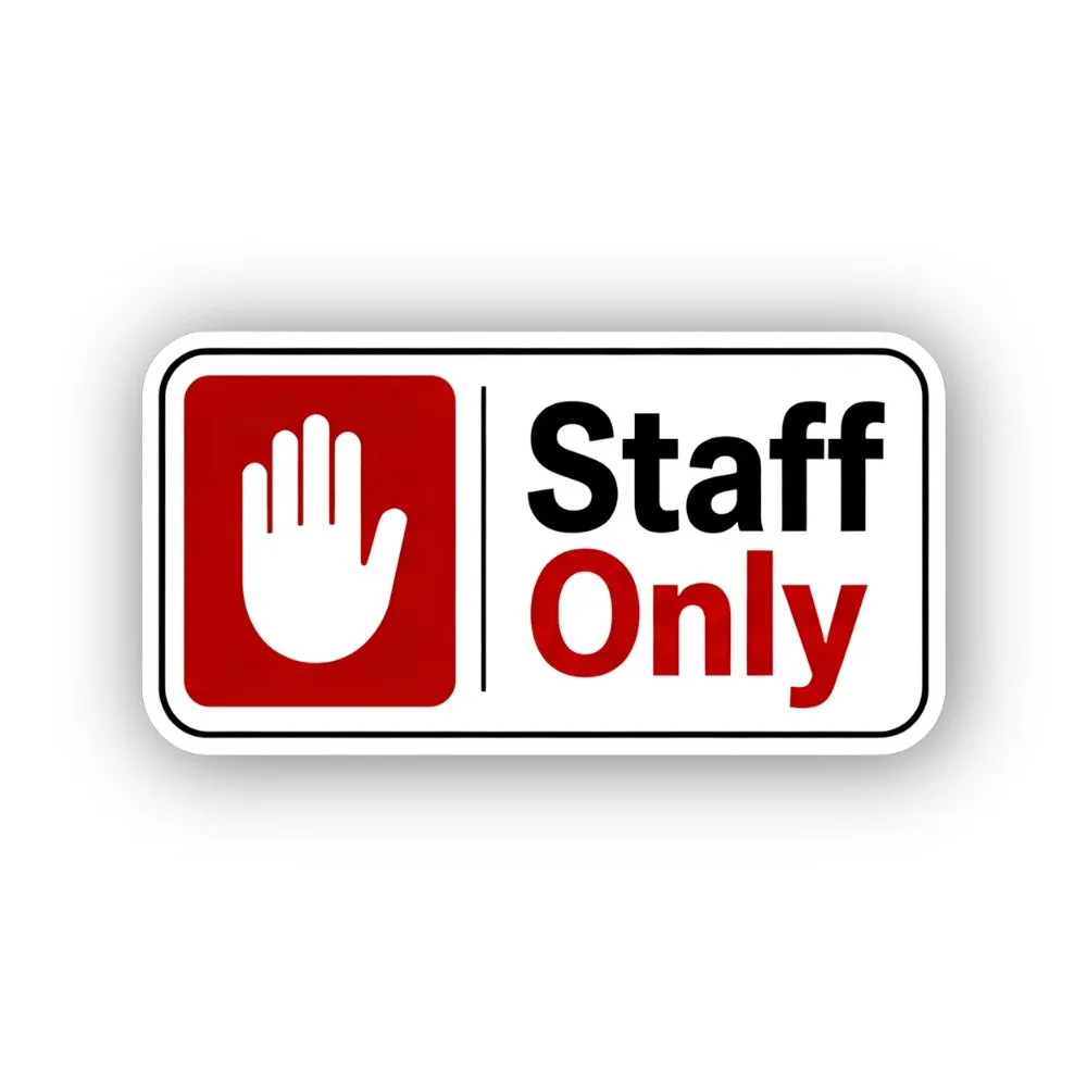 Staff Only Stop