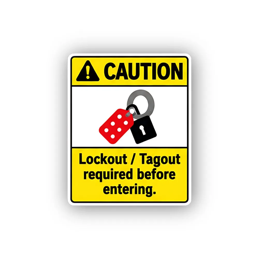 Lockout Tagout Required