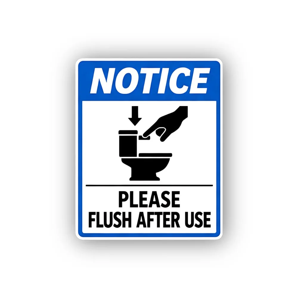 Flush After Use