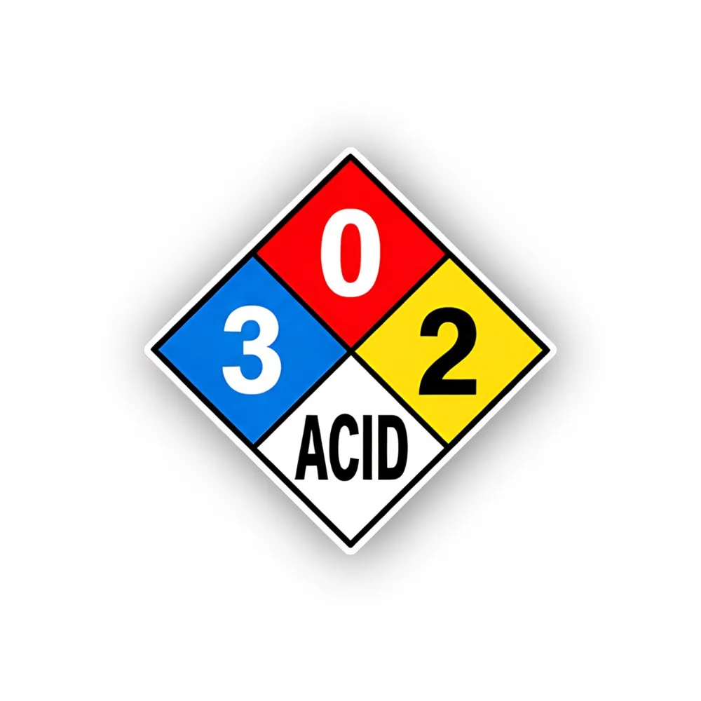 Acid Hazard Diamond